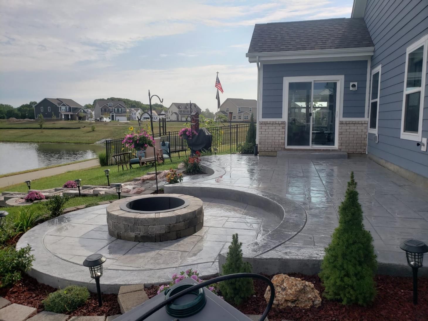 Concrete project by CL Concrete in Indianapolis