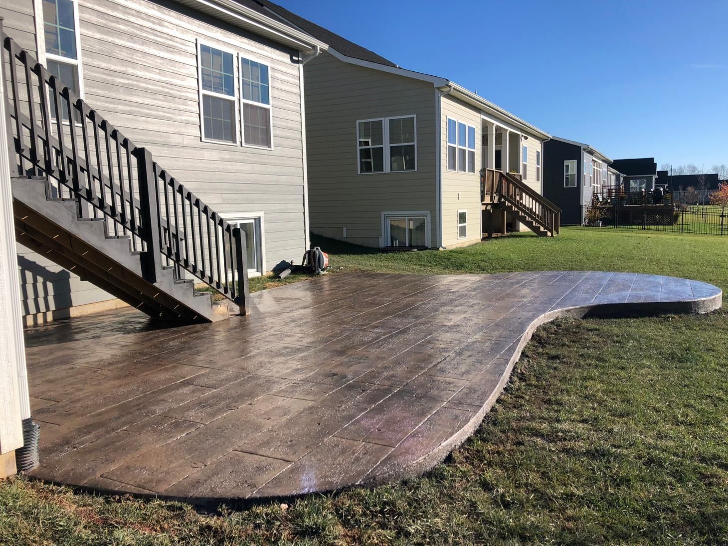 Concrete project by CL Concrete in Indianapolis