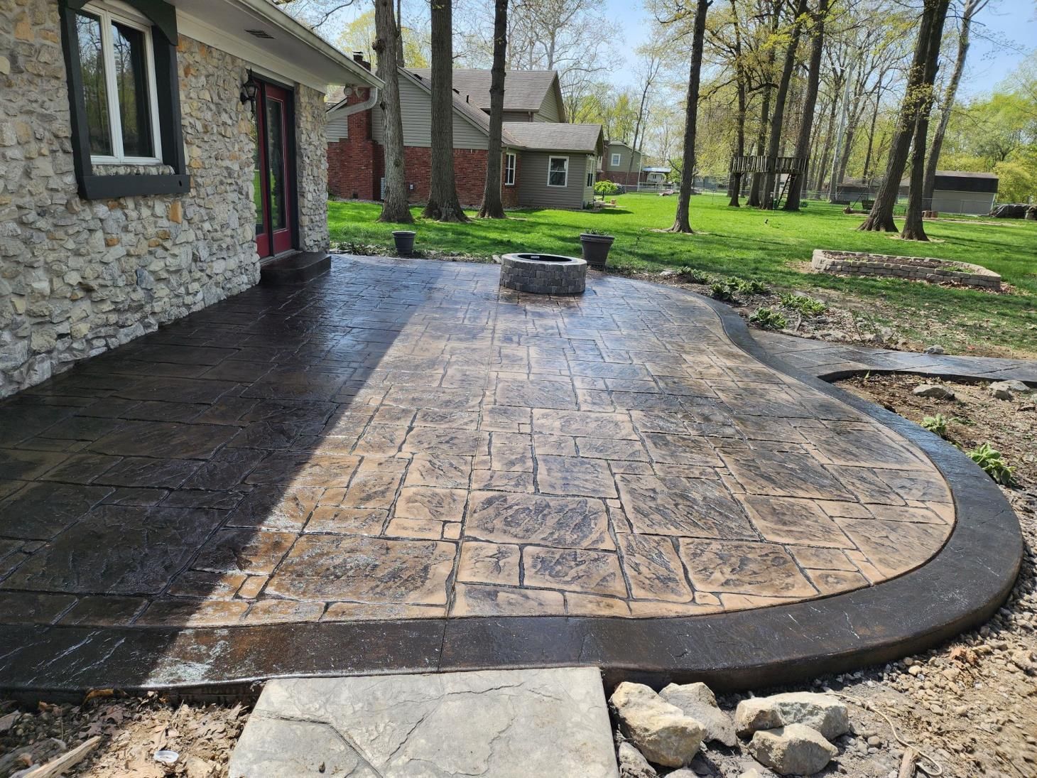 Concrete project by CL Concrete in Indianapolis