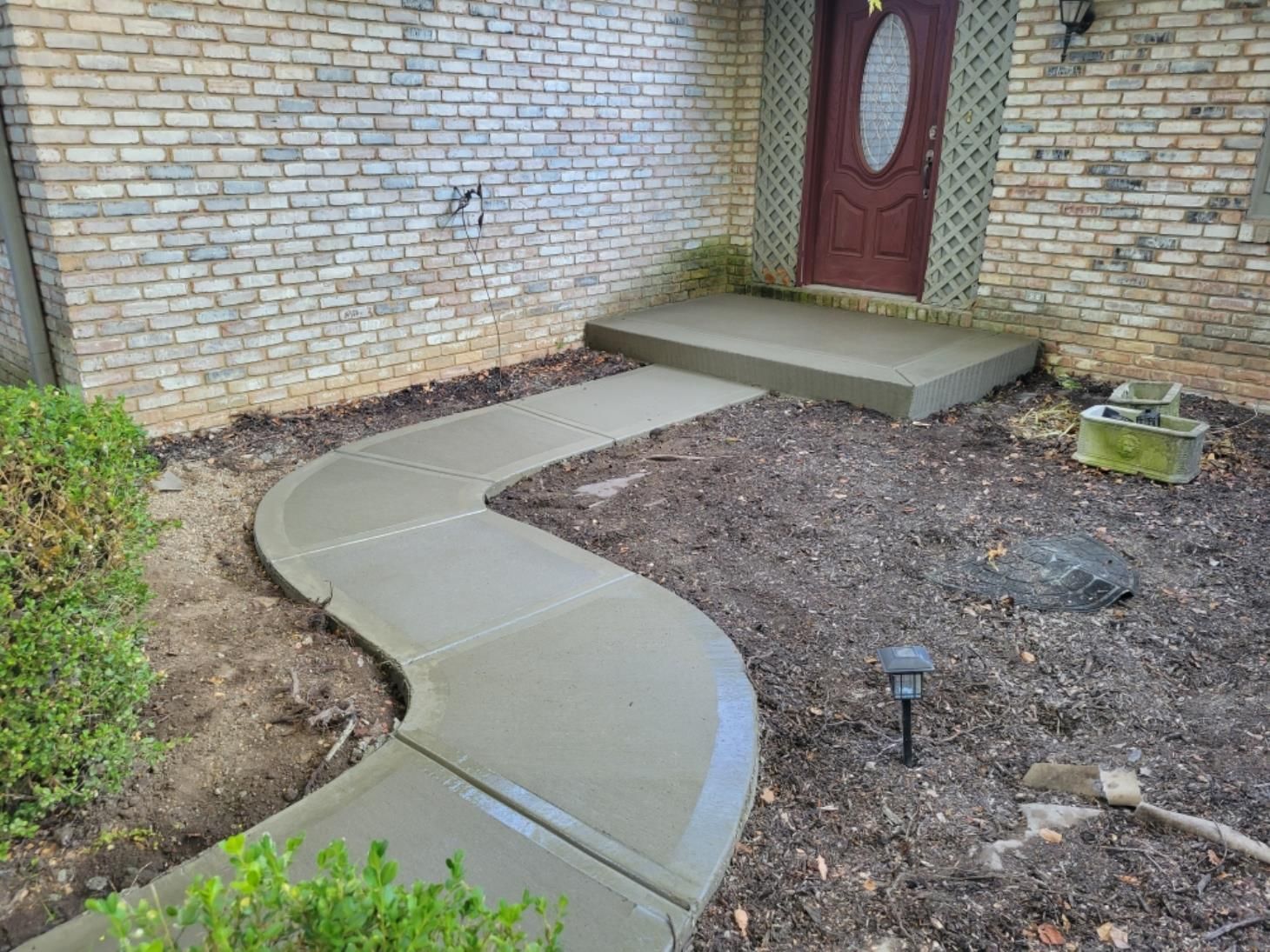 Concrete project by CL Concrete in Indianapolis